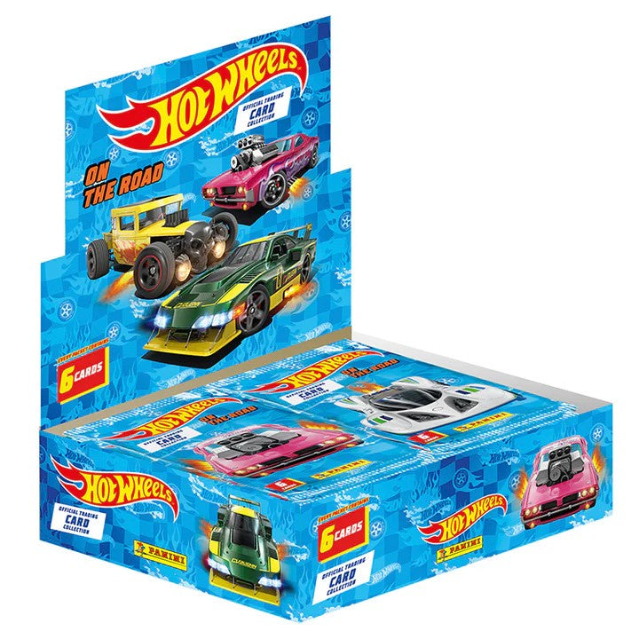 2025 Panini Hot Wheels, On the Road, Trading Card Box
