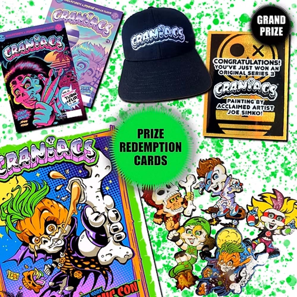 Craniacs Trading Cards Hobby Pack Series 3