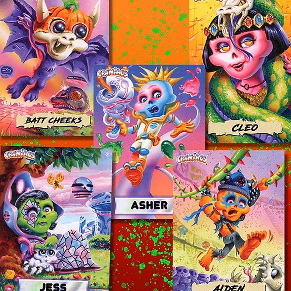 Craniacs Trading Cards Hobby Pack Series 3