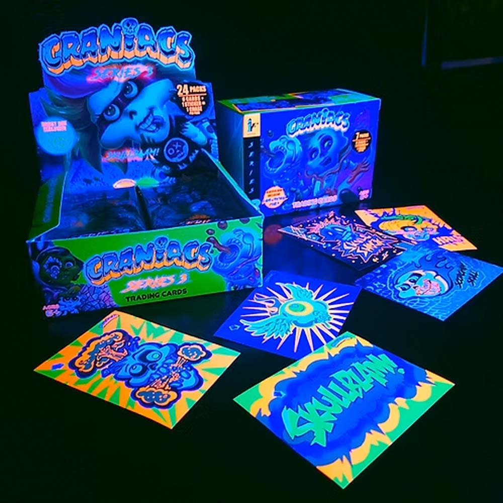 Craniacs Trading Cards Hobby Pack Series 3