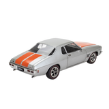 Silver w/Orange Stripe Holden HQ GTS Monaro, 1:24 Scale Diecast