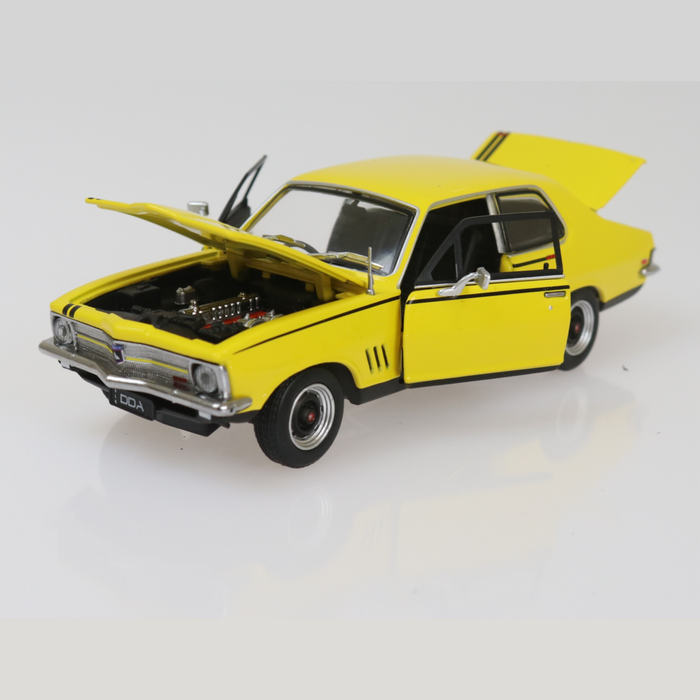 Yellow Holden LC GTR Torana, 1:32 Scale Diecast Car