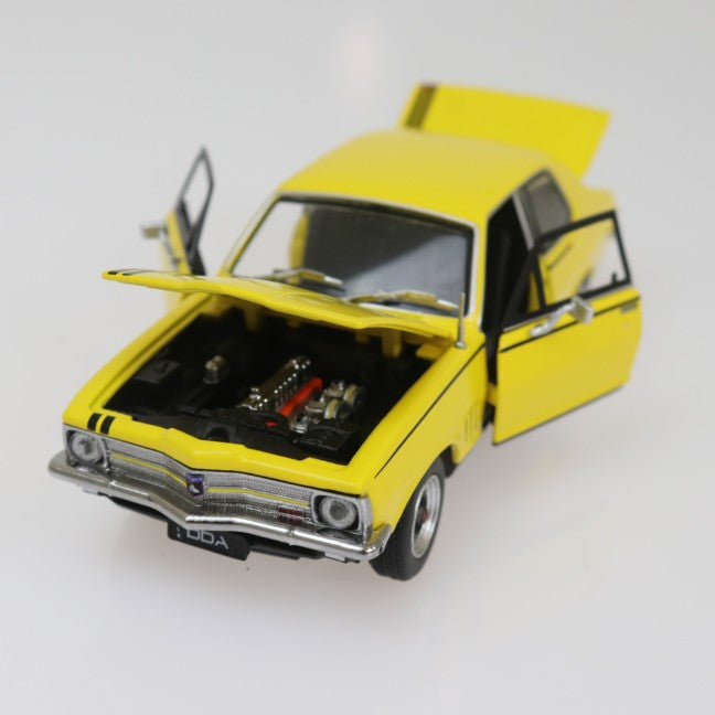 Yellow Holden LC GTR Torana, 1:32 Scale Diecast Car