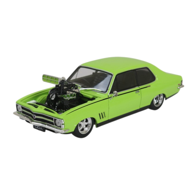 Lime Supercharged Holden Torana LC GTR, 1:24 Scale Diecast