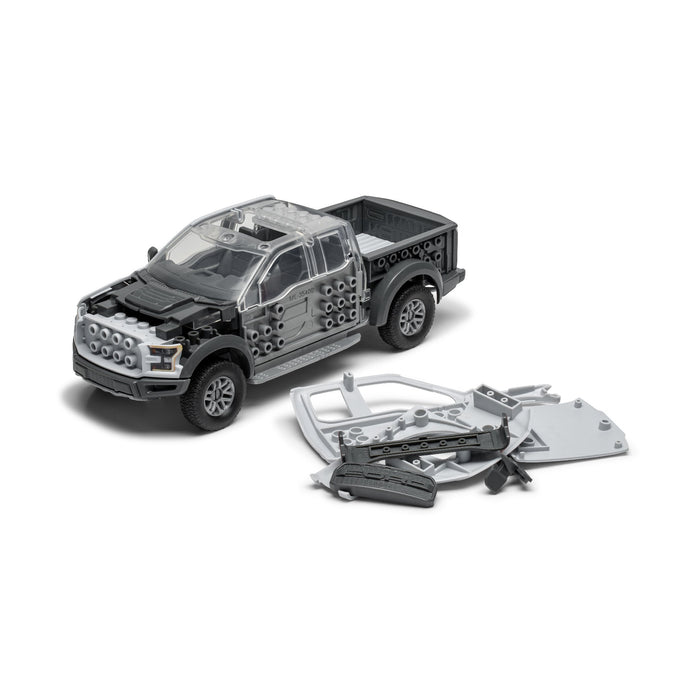 AIRFIX QUICKBUILD FORD F-150 RAPTOR - GREY