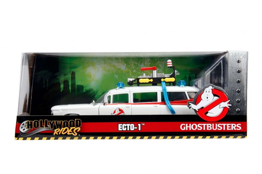 Ghostbusters (1984) - Ecto-1 Hollywood Rides 1:24 Scale Diecast Vehicle