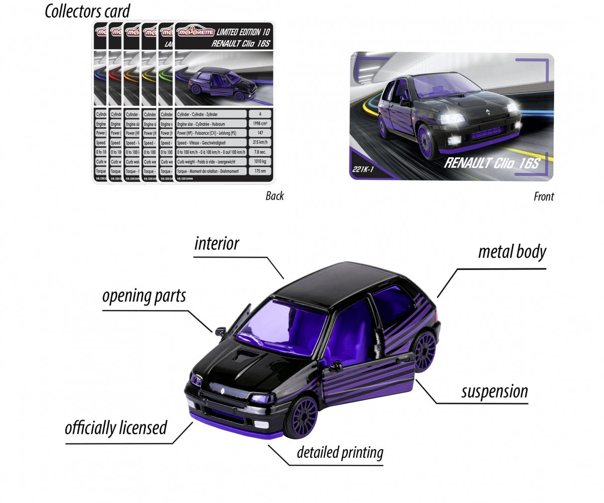 Porsche 911 GT3 Cup [992], Majorette: Limited Edition, 1:64 Scale Diecast Car