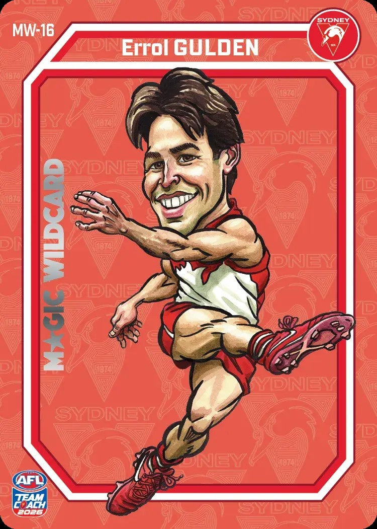 Errol Gulden, Magic Wildcard, 2026 Teamcoach AFL