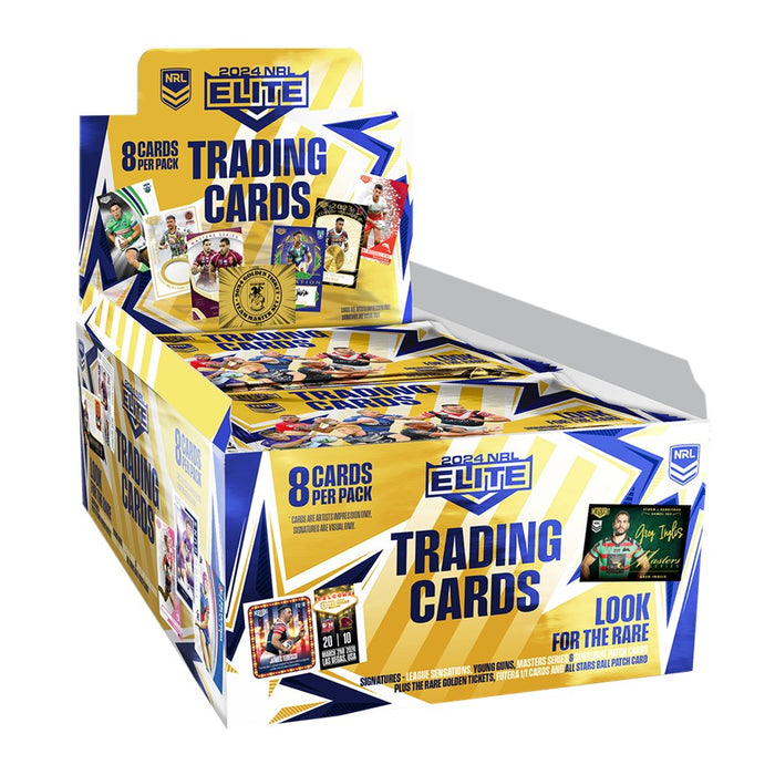 COMBO: 2024 TLA Elite NRL Rugby League BOX & ALBUM