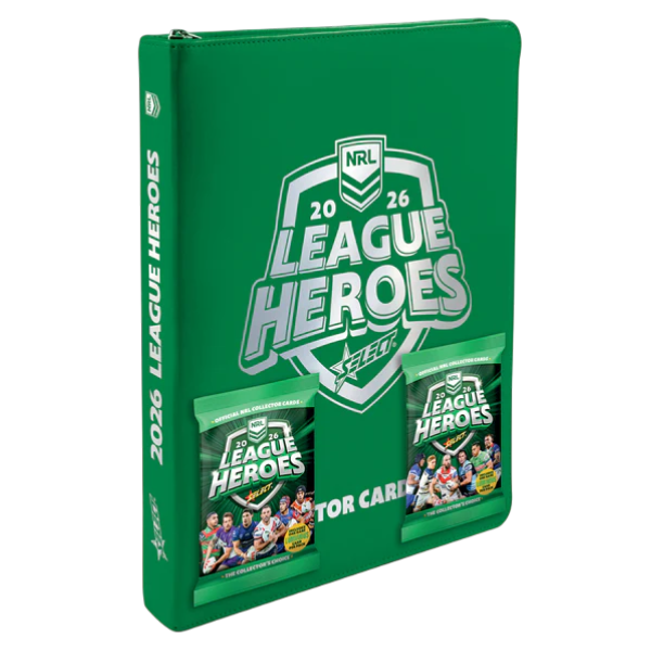 COMBO: 2026 Select NRL League Heroes Cards Box & Vinyl Album