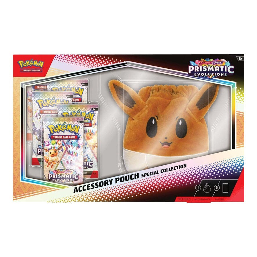 POKÉMON TCG Scarlet & Violet 8.5 Prismatic Evolutions Accessory Pouch