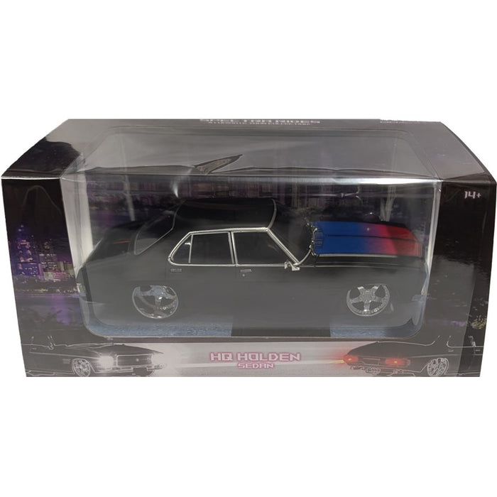 Black Holden HQ Custom , SPECTRA RIDES, 1:24 Scale Plastic Model