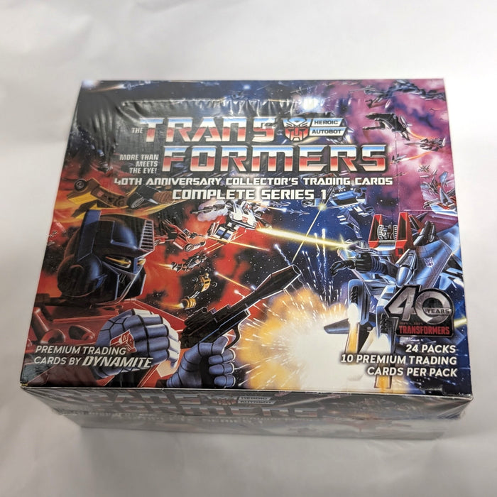 TRANSFORMERS 40th Anniversary Trading Cards Box - Series 1