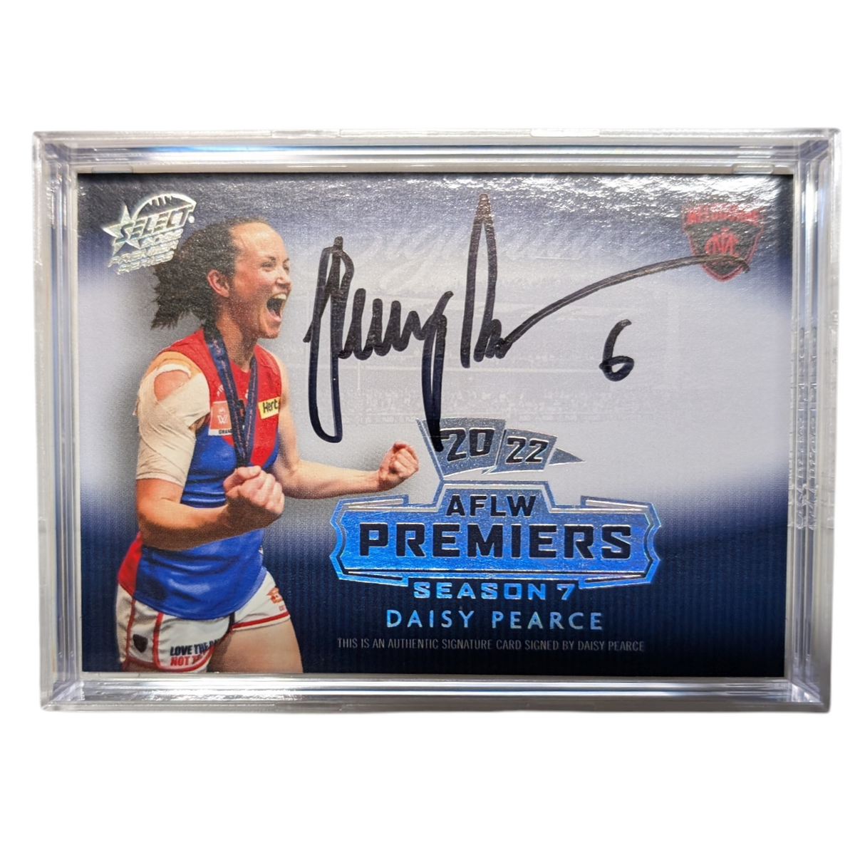 2022 Select AFLW Season 7 Melbourne Platinum Premiers Card Set