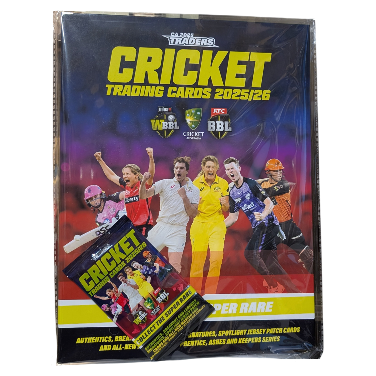 2025-26 TLA CA Cricket Traders Album