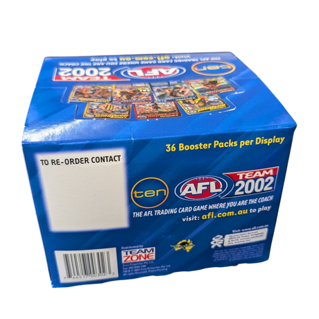 2002 Teamcoach AFL 36 pack Box - Read Description