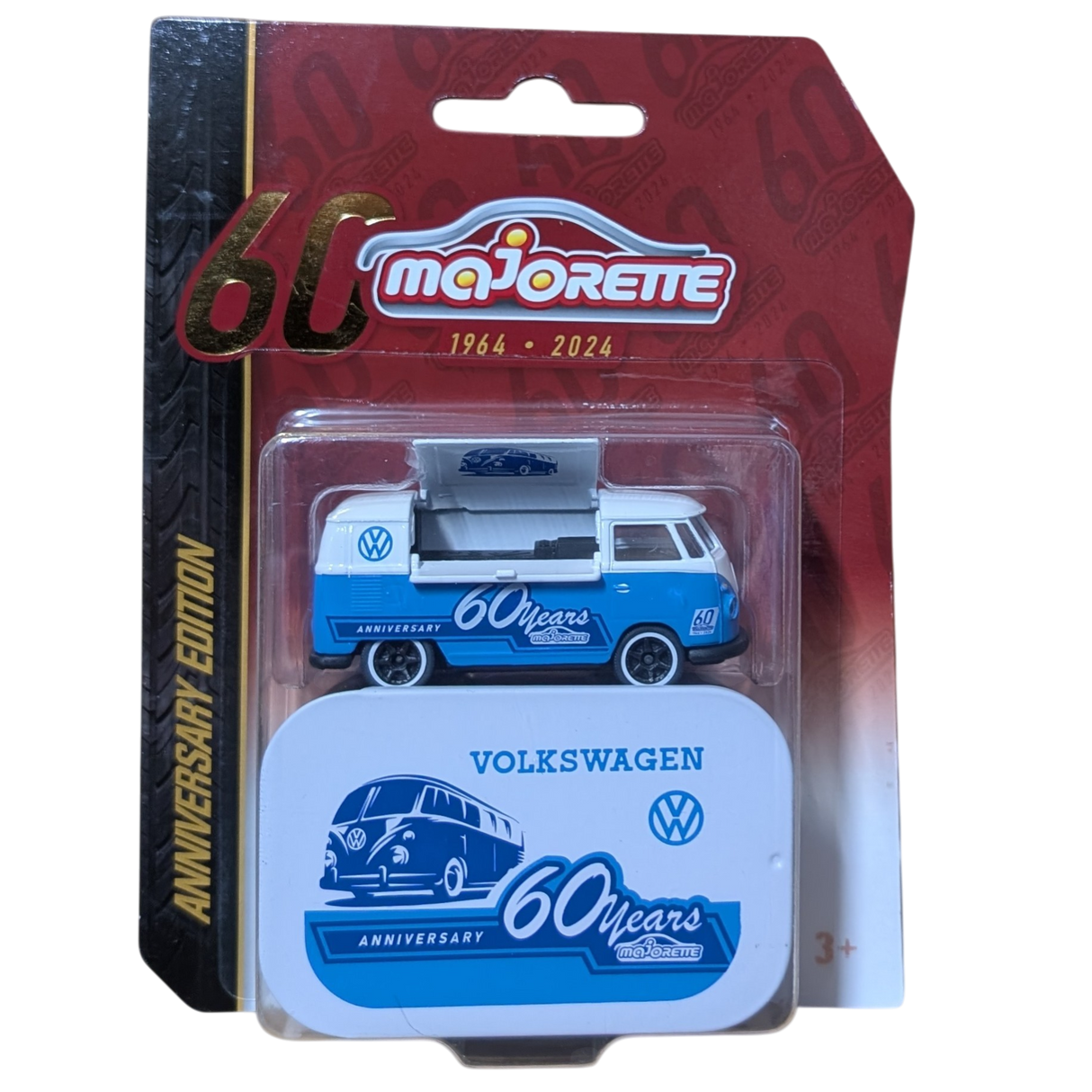 Volkswagen - Majorette 60th Anniversary Edition, 1:64 Scale Diecast Car