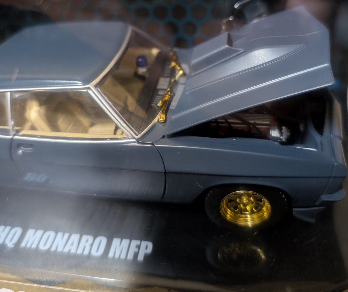 CHASE VERSION: Mad Max Holden Monaro HQ 350 MFP Pursuit Nightrider, 1:24 Scale Diecast