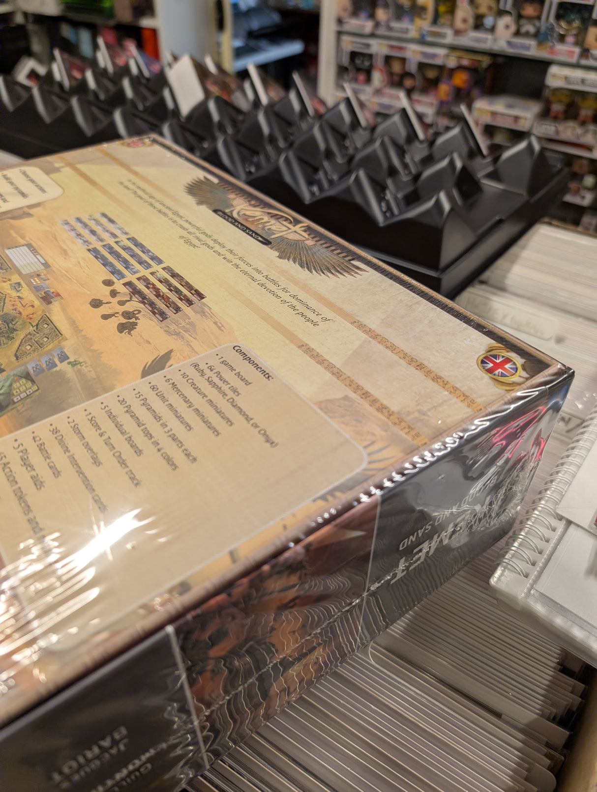 Kemet Blood and Sand Base Game - SHRINK WRAP TORN AT BOTTOM
