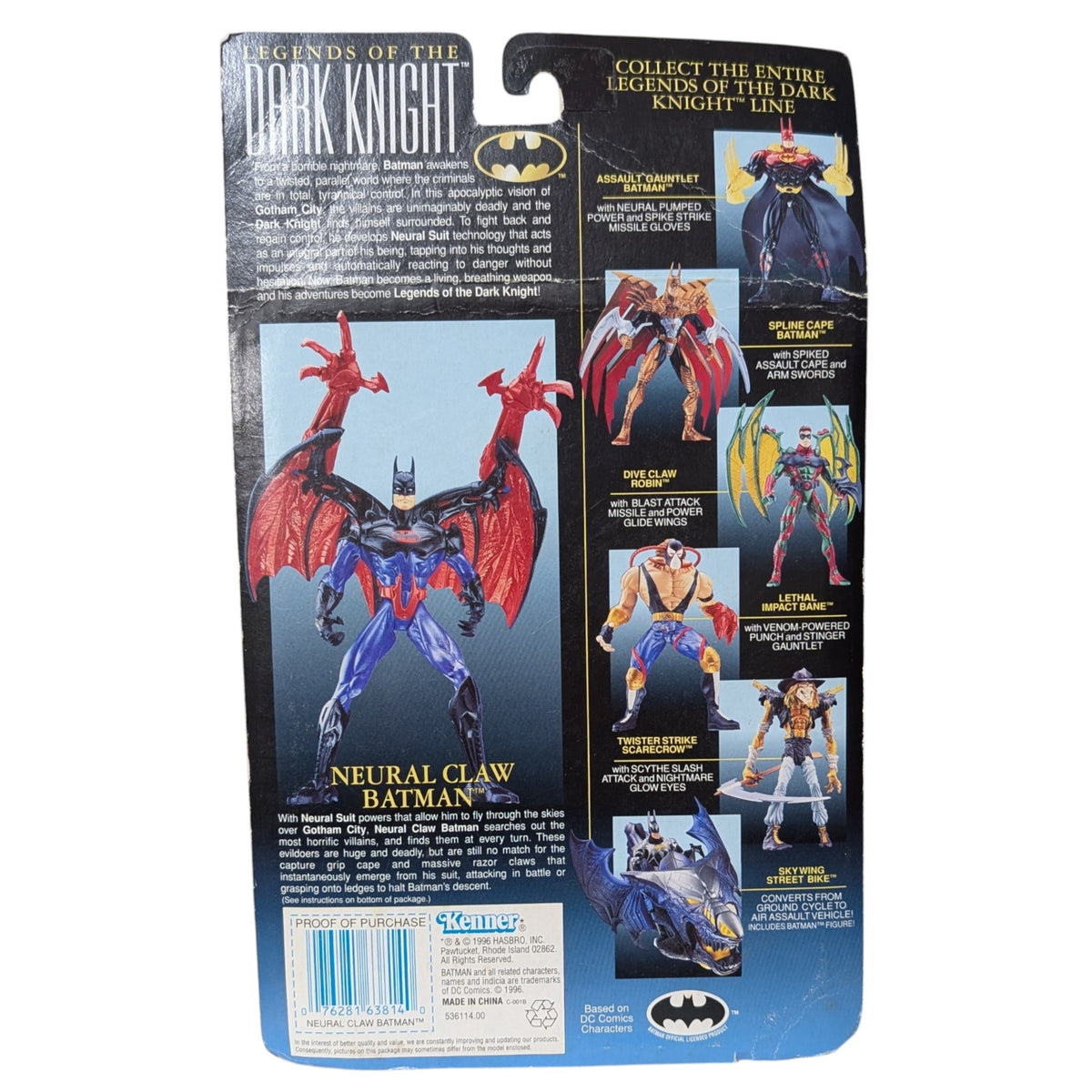 Legends of the Dark Knight, Neural Claw Batman Action Figure