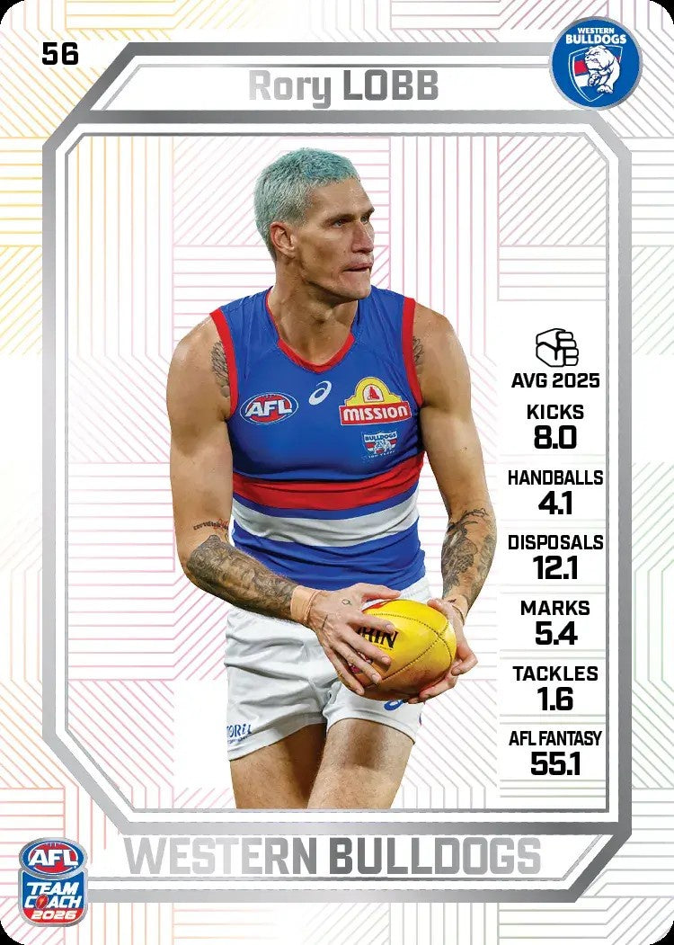 Rory Lobb, PEARL Parallel, 2026 Teamcoach AFL