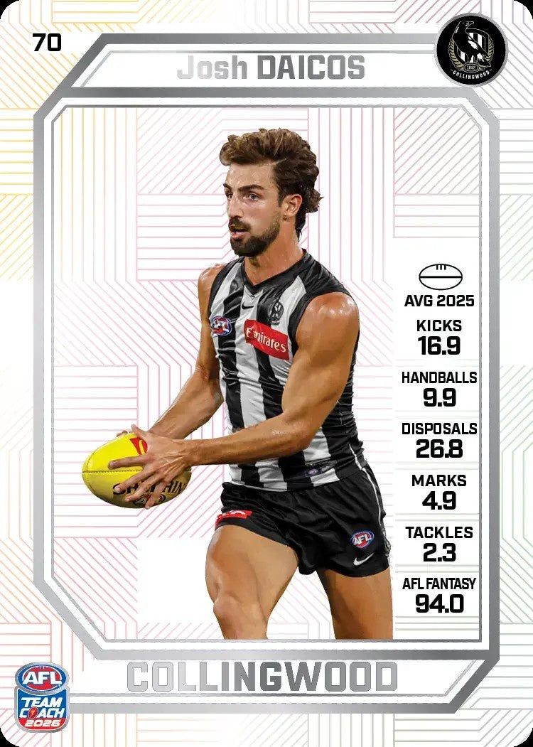Josh Daicos, PEARL Parallel, 2026 Teamcoach AFL