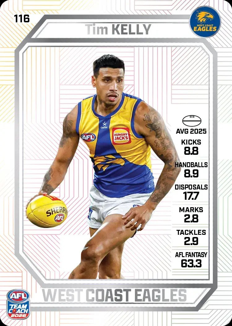 Tim Kelly, PEARL Parallel, 2026 Teamcoach AFL
