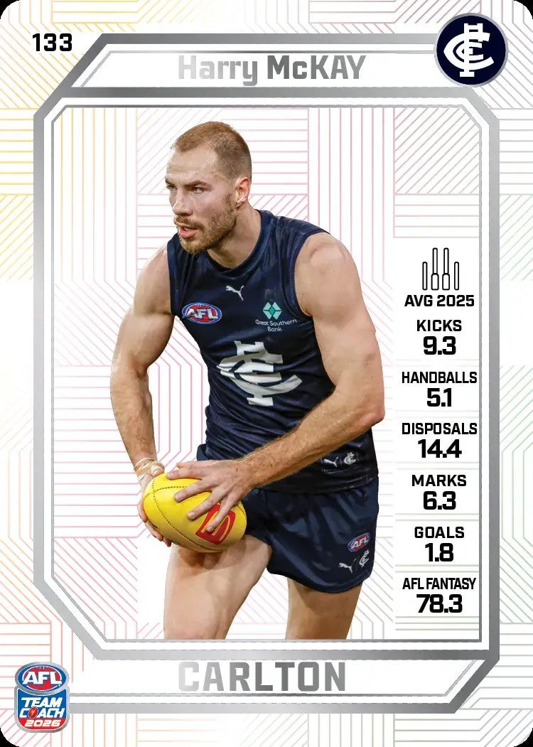 Harry McKay, PEARL Parallel, 2026 Teamcoach AFL