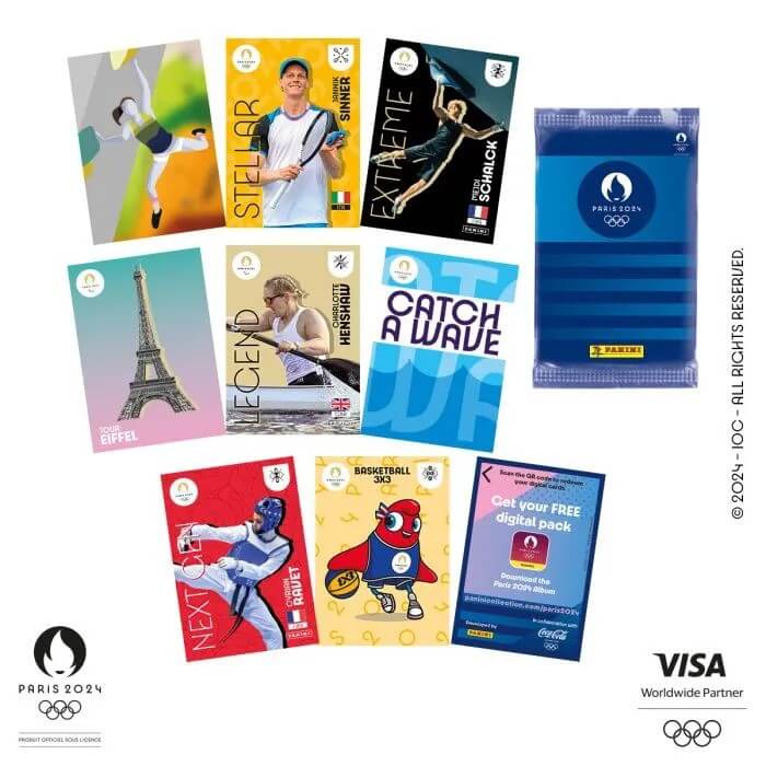 2024 Panini Paris Olympics Trading Cards Box