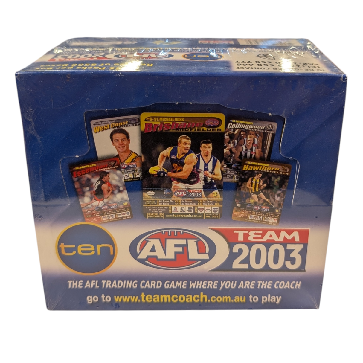 2003 Teamcoach AFL 36 pack Box