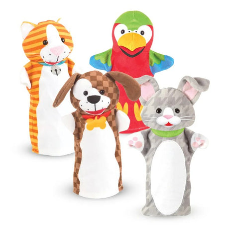 Melissa & Doug - Playful Pets Hand Puppets