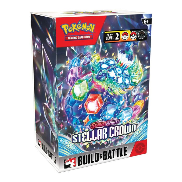 POKÉMON TCG Scarlet & Violet 7 Stellar Crown Build & Battle Box