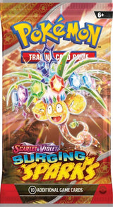 POKÉMON TCG Scarlet & Violet 8 Surging Sparks Booster Pack - MAX 6 PER CUSTOMER