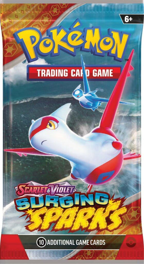 POKÉMON TCG Scarlet & Violet 8 Surging Sparks Booster Pack - MAX 6 PER CUSTOMER