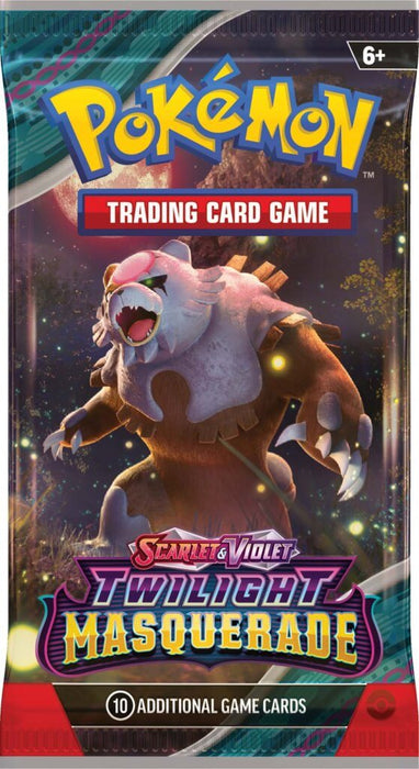 POKÉMON TCG Scarlet & Violet 6 Twilight Masquerade Booster Pack