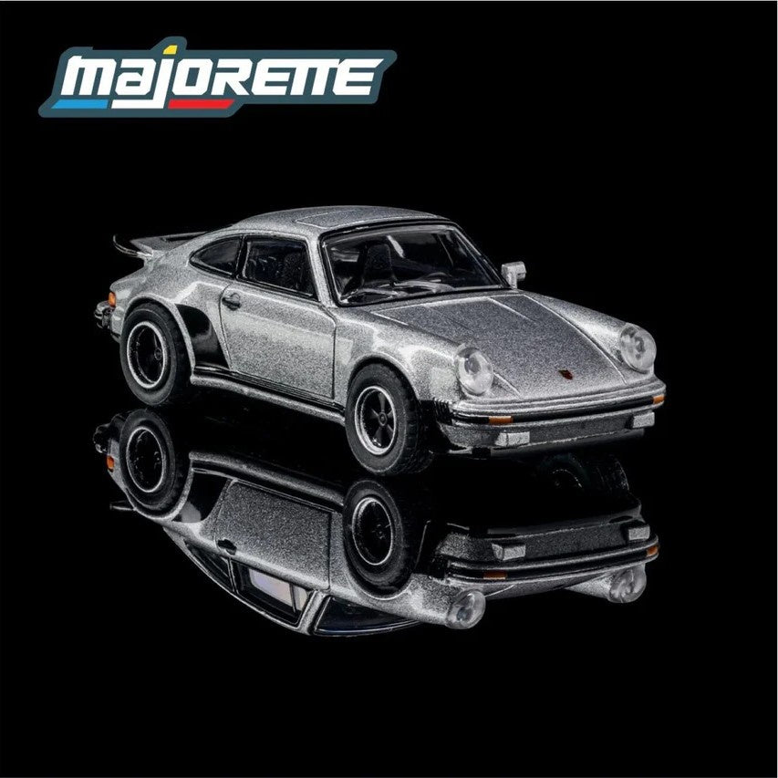 1975 Porsche 911 (930) Turbo - Silver - Majorette: Collection Deluxe, 1:64 Scale Diecast Car