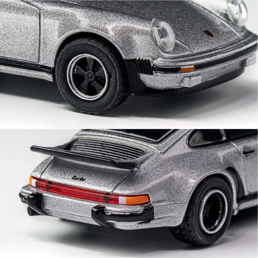 1975 Porsche 911 (930) Turbo - Silver - Majorette: Collection Deluxe, 1:64 Scale Diecast Car