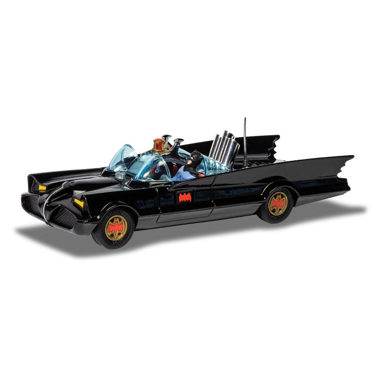 CORGI BATMOBILE WITH BATMAN AND ROBIN, 1:45 Scale Diecast Car