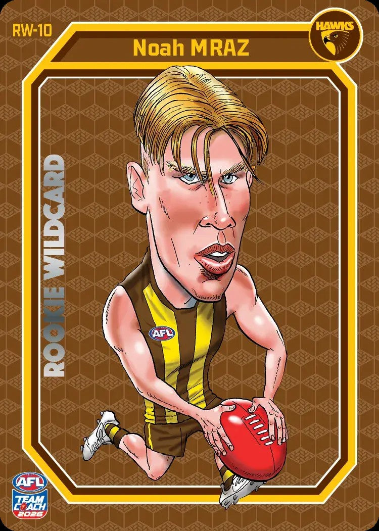 Noah Mraz, Rookie Wildcard, 2026 Teamcoach AFL