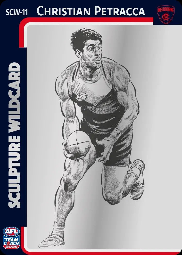 Christian Petracca, Silver Sculpture Wildcard, 2025 Teamcoach AFL