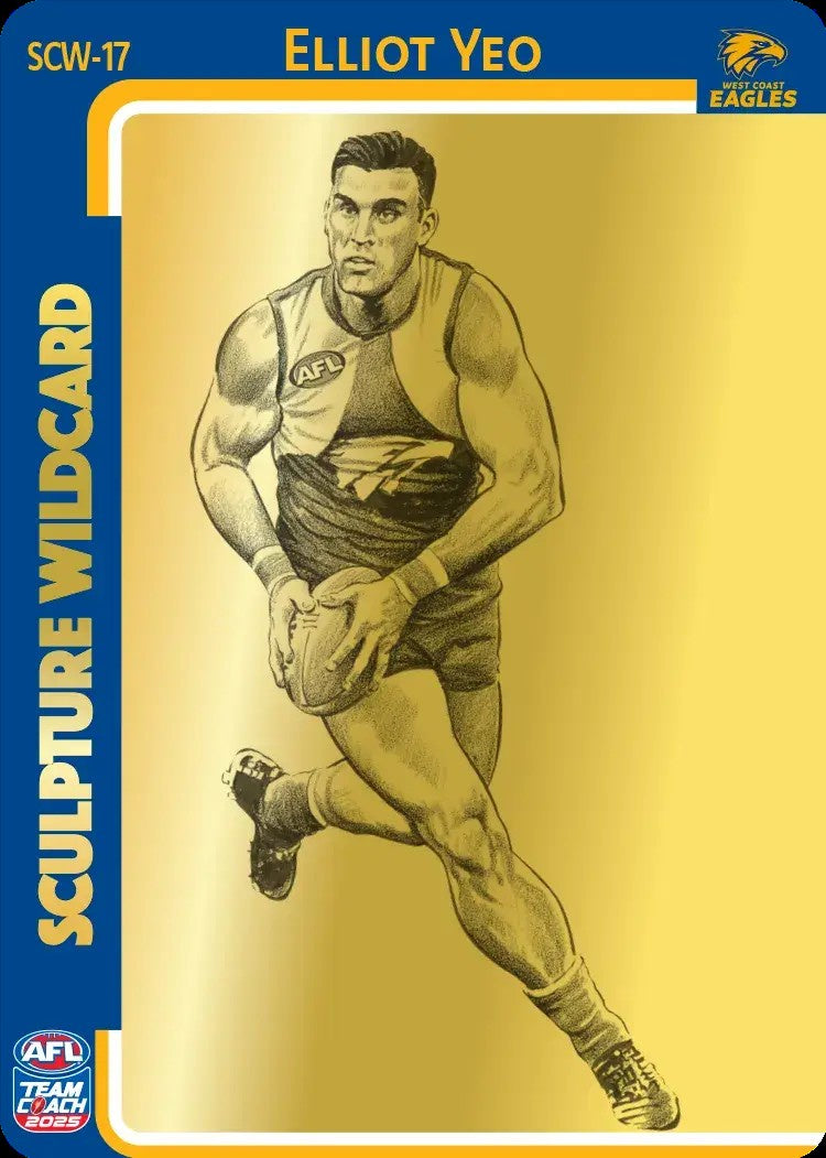 Elliot Yeo, GOLD  Sculpture Wildcard, 2025 Teamcoach AFL