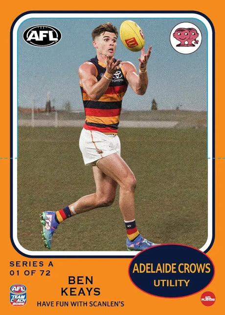 2026 Teamcoach AFL Scanlens Die-Cut - Cards 1 to 72 - Pick Your Card