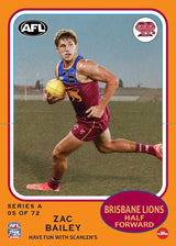 2026 Teamcoach AFL Scanlens Die-Cut - Cards 1 to 72 - Pick Your Card
