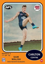 2026 Teamcoach AFL Scanlens Die-Cut - Cards 1 to 72 - Pick Your Card