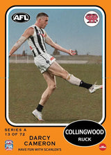 2026 Teamcoach AFL Scanlens Die-Cut - Cards 1 to 72 - Pick Your Card