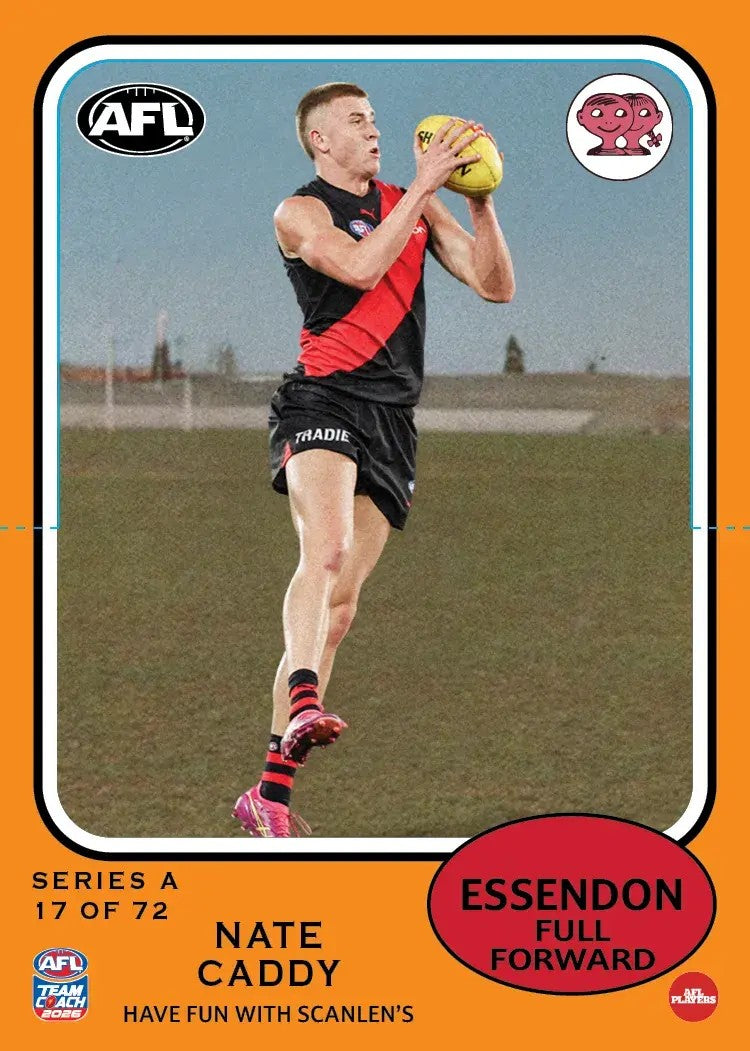 2026 Teamcoach AFL Scanlens Die-Cut - Cards 1 to 72 - Pick Your Card