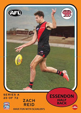 2026 Teamcoach AFL Scanlens Die-Cut - Cards 1 to 72 - Pick Your Card