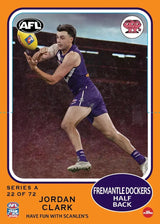 2026 Teamcoach AFL Scanlens Die-Cut - Cards 1 to 72 - Pick Your Card