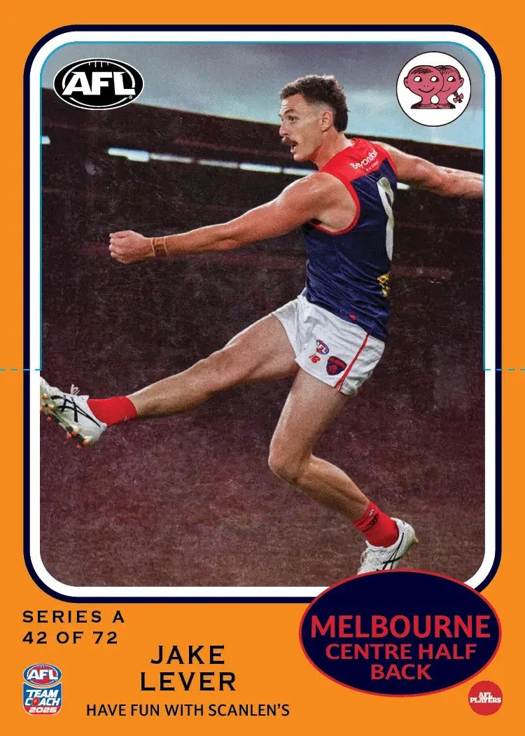 2026 Teamcoach AFL Scanlens Die-Cut - Cards 1 to 72 - Pick Your Card