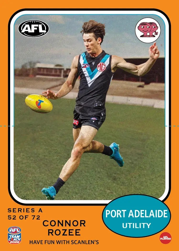2026 Teamcoach AFL Scanlens Die-Cut - Cards 1 to 72 - Pick Your Card